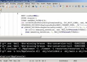 NppConsole screenshot