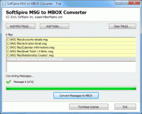 Convert Outlook Messages to MBOX screenshot