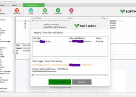 vMail OLM to IMAP Migration screenshot