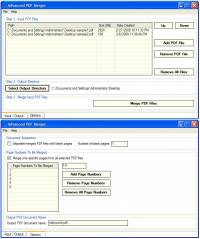Advanced PDF Merger screenshot