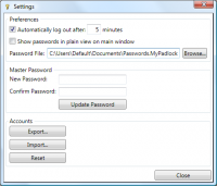 MyPadlock Password Manager screenshot