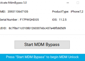 MDM Bypass iActivate Sofware screenshot