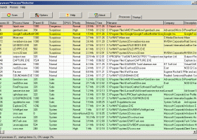 Spyware Process Detector screenshot