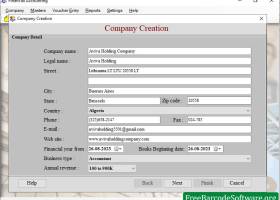 Free Barcode Accounting Software screenshot