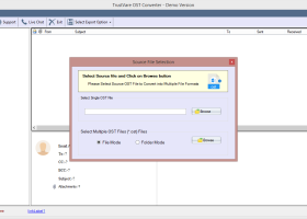 TrustVare OST to PDF Converter screenshot