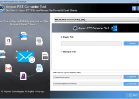 PST to EML Converter screenshot