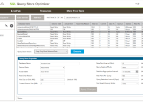 SQL Query Store Optimizer screenshot