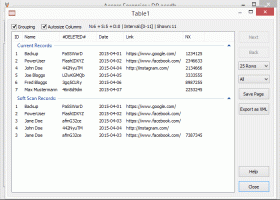 Access Forensics screenshot