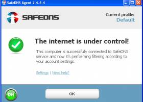 SafeDNS Agent screenshot