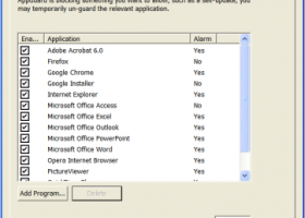 Blue Ridge AppGuard screenshot