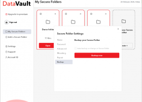 ENC DataVault screenshot