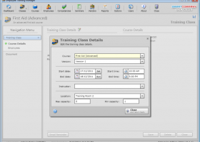 Employee Training Manager screenshot