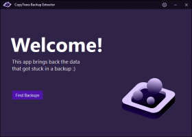 CopyTrans Backup Extractor screenshot