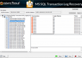 SysinfoTools SQL Log Analyzer Tool screenshot