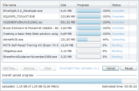 Silverlight Files Uploader screenshot