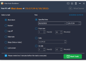 Wise Auto Shutdown screenshot
