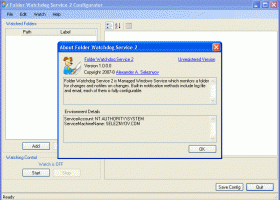 Folder Watchdog Service 2 screenshot