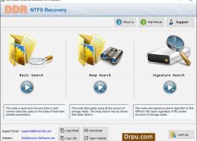 NTFS Data Recovery Software screenshot