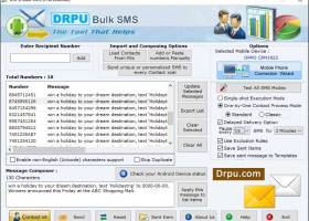 Bulk SMS Software for GSM Mobile Phone screenshot