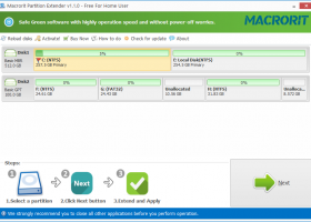 Macrorit  Partition Extender Free screenshot