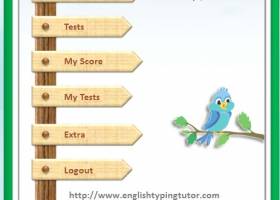 ANOP ENGLISH TYPING TUTOR screenshot