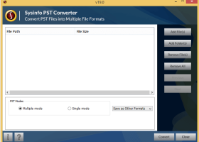 Sysinfo PST Converter screenshot
