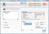 Disk Data Wiping Tool screenshot
