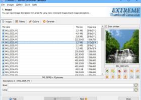Extreme Thumbnail Generator screenshot