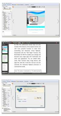 PDF to Flash Converter Pro screenshot