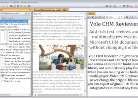 Vole CHM Reviewer screenshot