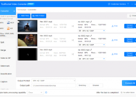ToolRocket Video Converter screenshot