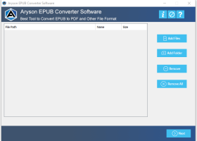 EPUB Converter Tool screenshot