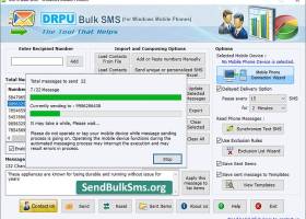 Send Bulk SMS for Windows based Mobile screenshot