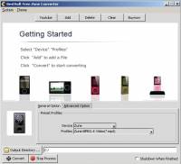 BestSoft Free Zune Converter screenshot