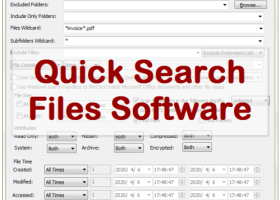 VeryUtils Quick Search Files screenshot