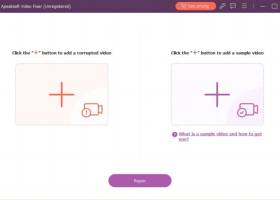 Apeaksoft Video Fixer screenshot