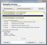 Backupify to Outlook Converter screenshot