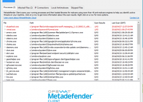 Metadefender Cloud Client screenshot