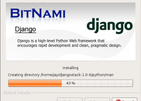 BitNami DjangoStack screenshot