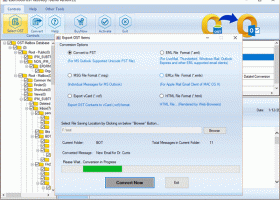 Microsoft OST to PST Converter screenshot