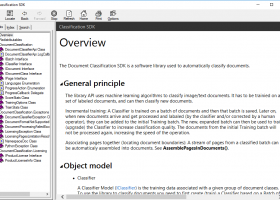 Document Classification SDK screenshot