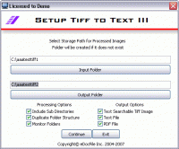 Tiff to Text III screenshot
