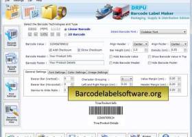 Distribution Barcode Software screenshot