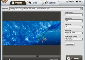 iPixSoft SWF to GIF Converter screenshot