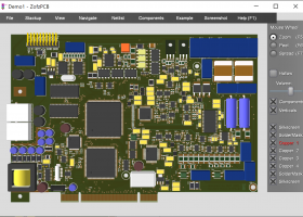 ZofzPCB screenshot