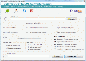 OST to EML Converter Expert screenshot