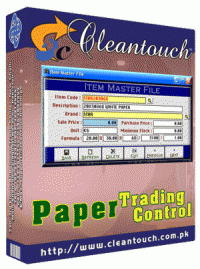 Cleantouch Paper Trading Control (PTC) screenshot