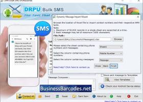 Text Message Receiver Software screenshot