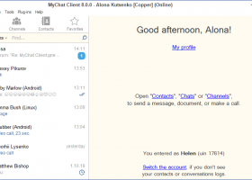 MyChat screenshot