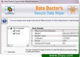 Disk Wiping Software screenshot